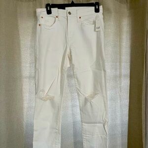 Gap white jeans NWT